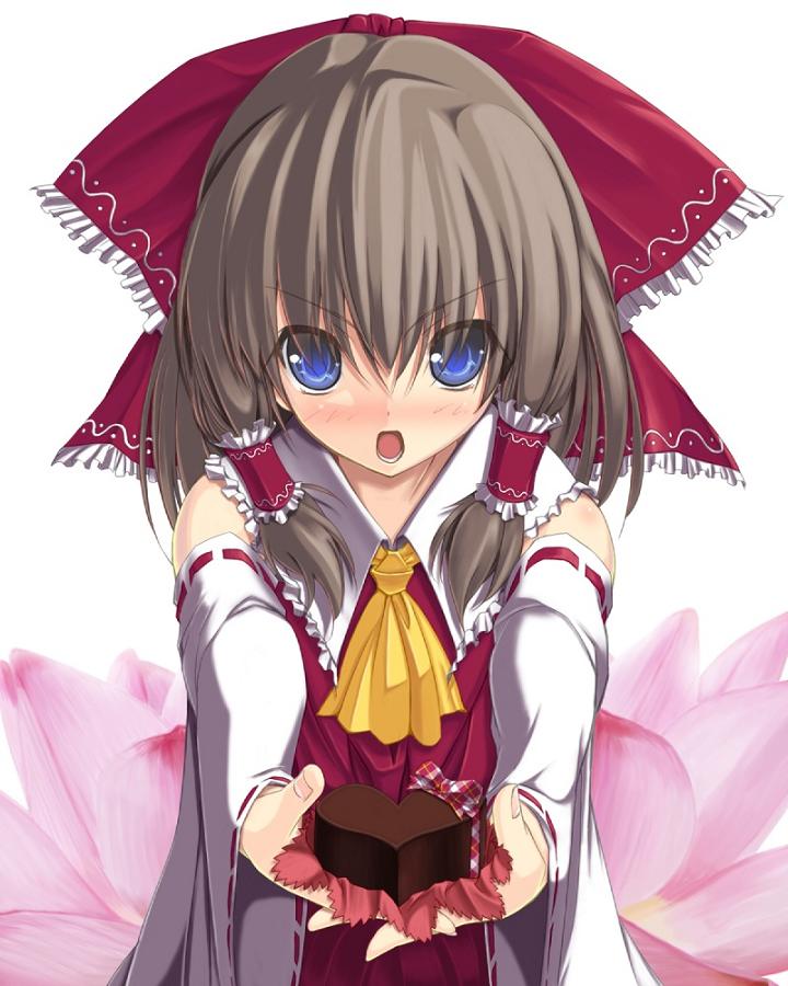 hakurei reimu (touhou) drawn by kyougoku_touya and vi_(ena0930)