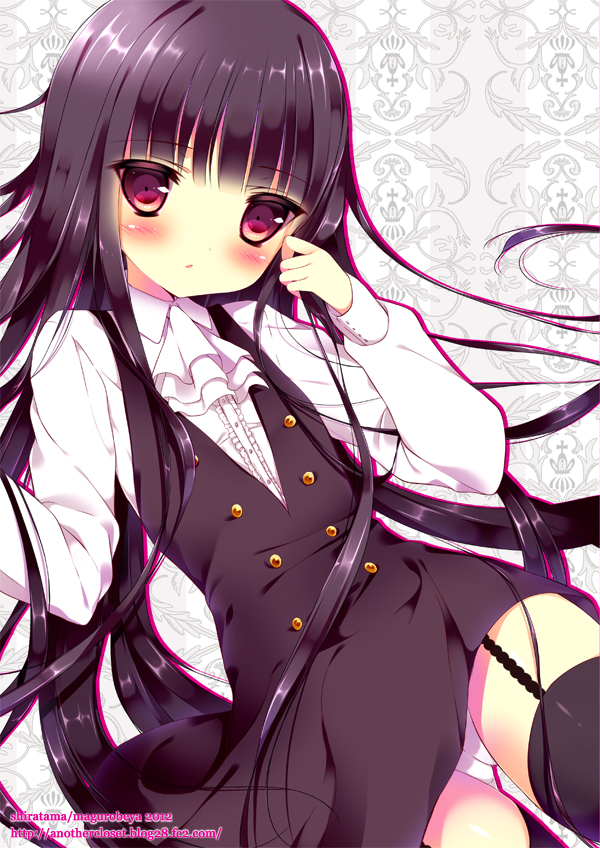 shirakiin ririchiyo (inu x boku ss) drawn by shiratama_(shiratamaco)