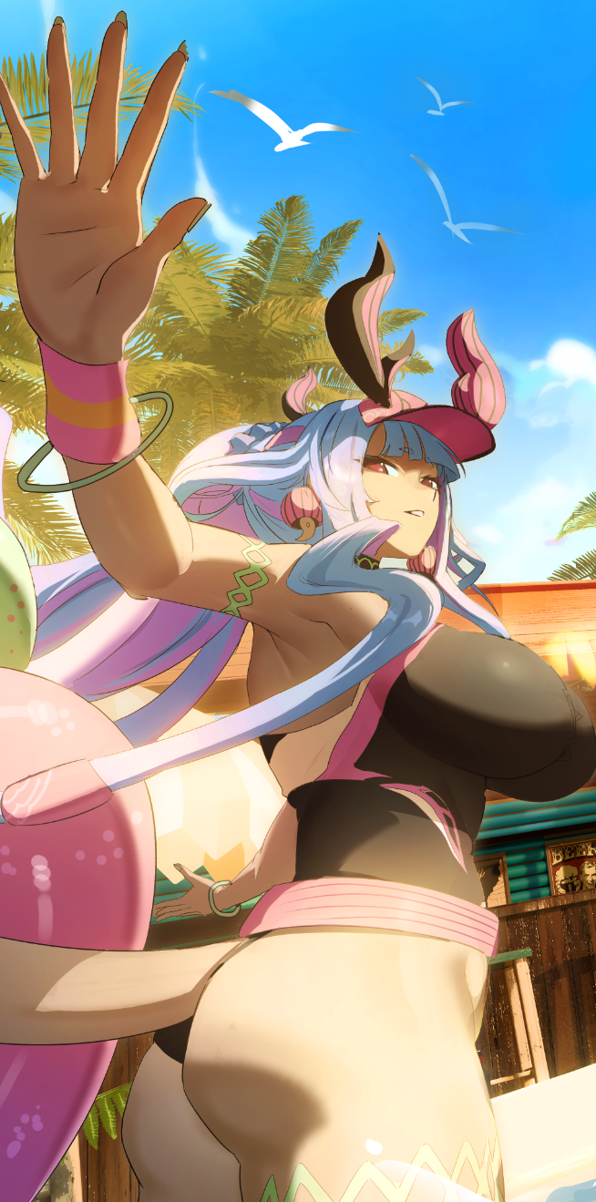 ibuki douji (fate and 1 more) drawn by yuyiosang