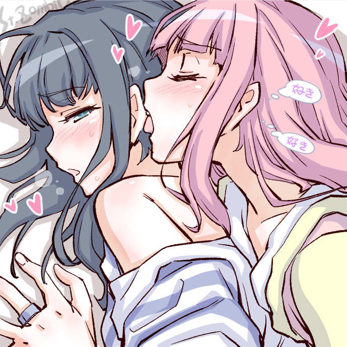 tamaki iroha and nanami yachiyo (mahou shoujo madoka magica and 1 more) drawn by studiozombie