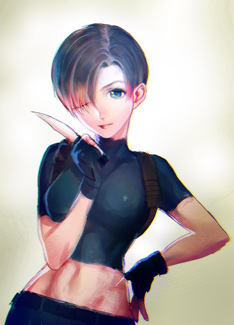 leon s. kennedy (resident evil and 1 more) drawn by katou_teppei
