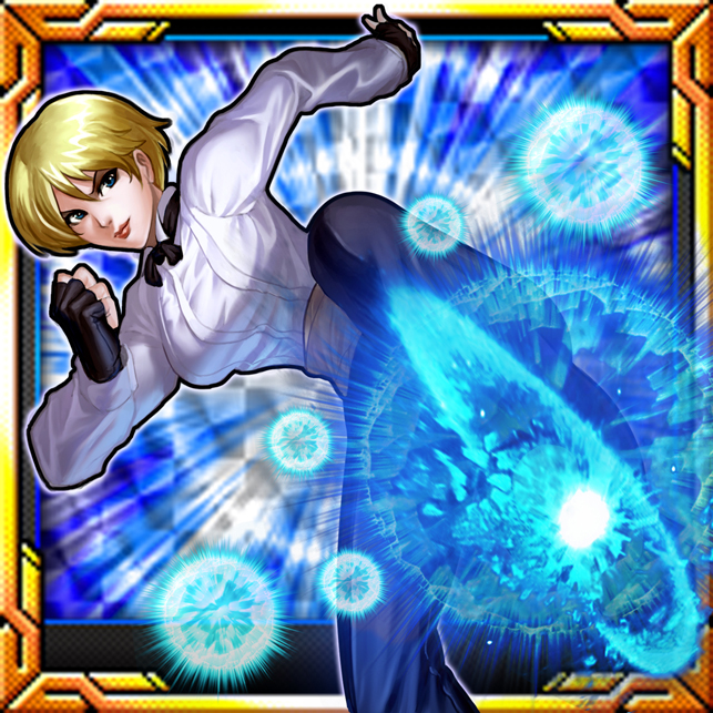 king (the king of fighters and 1 more) drawn by richard_suwono