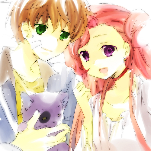 kururugi suzaku, euphemia li britannia, and arthur (code geass) drawn by kl_(dgzonbi)