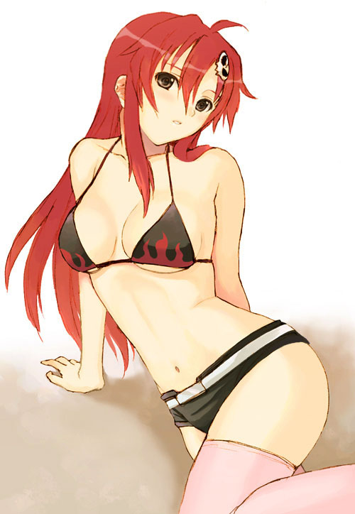 yoko littner (tengen toppa gurren lagann) drawn by seiru_(prairie)