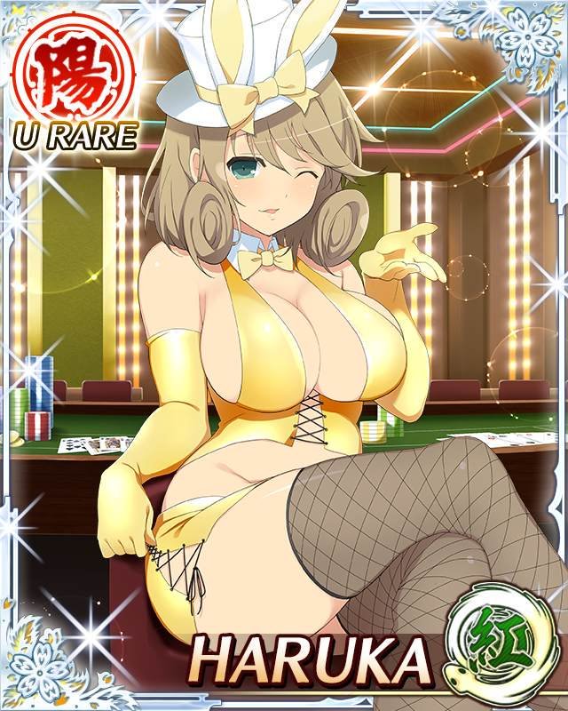 haruka (senran kagura and 1 more) drawn by yaegashi_nan