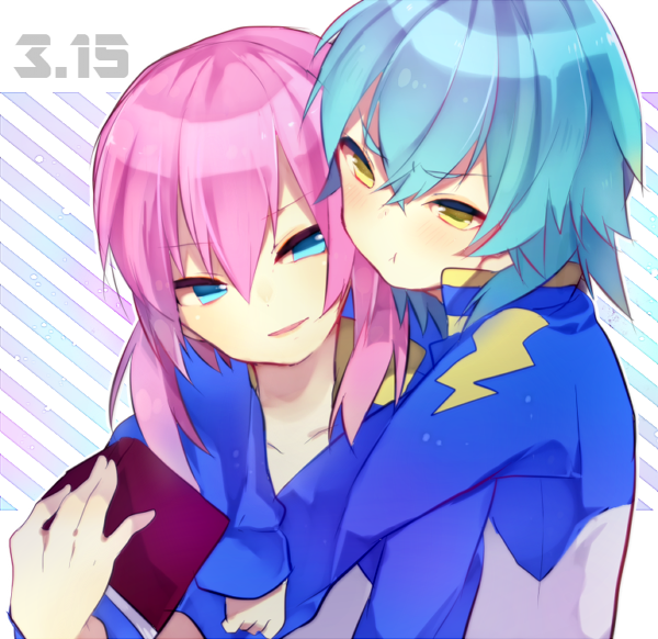 kirino ranmaru and kariya masaki (inazuma eleven and 1 more) drawn by shun47