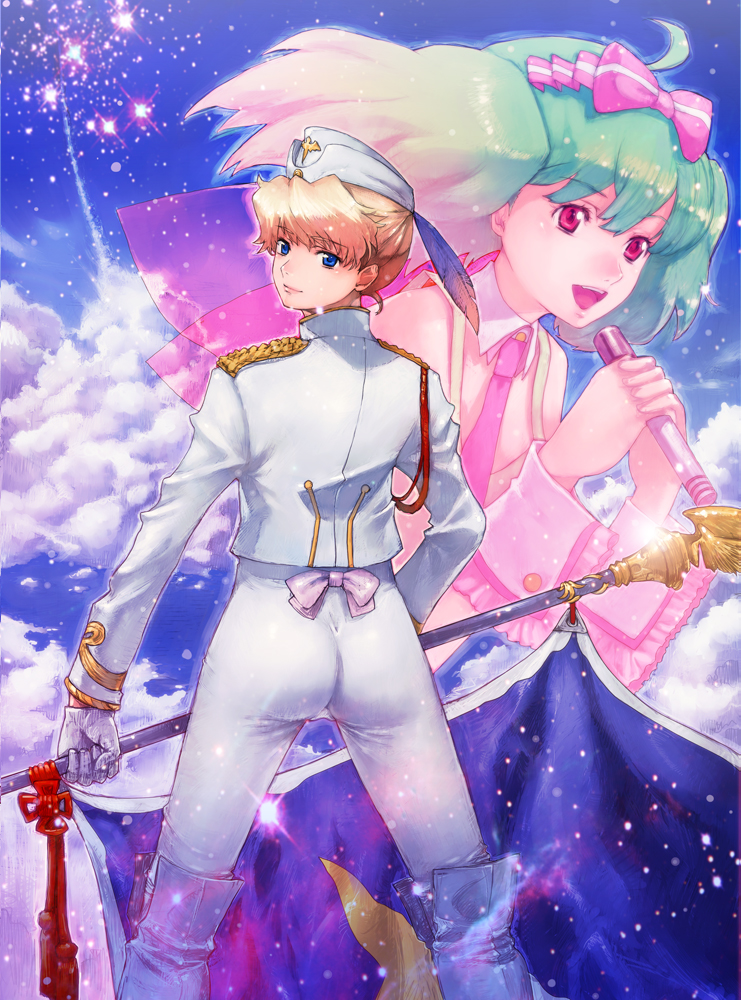 sheryl nome, ranka lee, protoculture, and birdhuman (macross and 2 more) drawn by boyaking