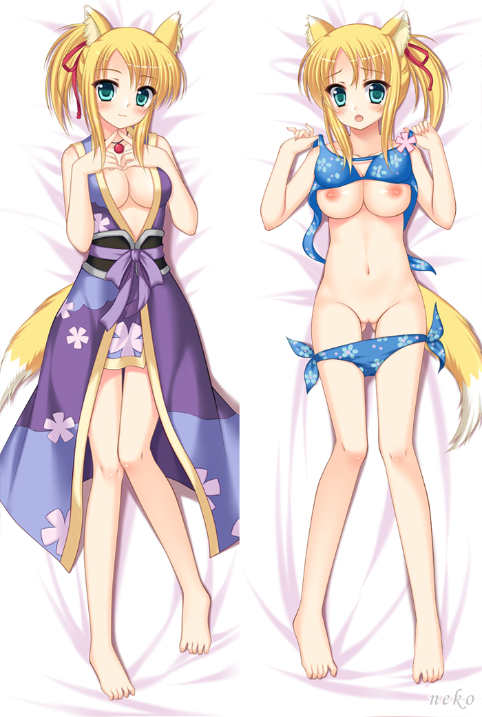 yukikaze panettone (dog days) drawn by dakemakura-koubou and neko_(dakemakura)