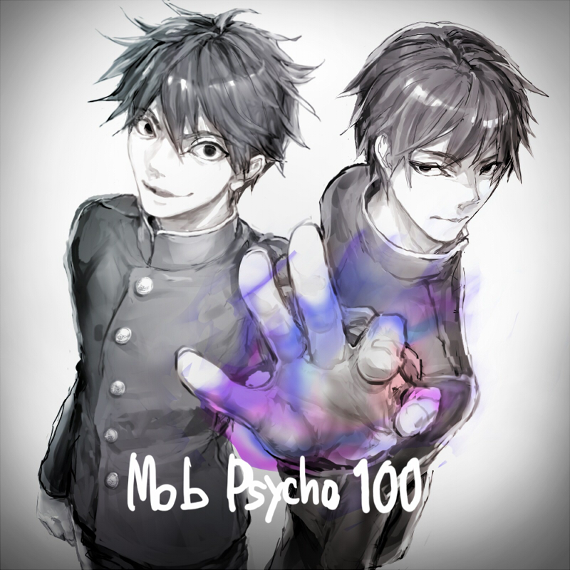 kageyama ritsu (mob psycho 100) drawn by morya