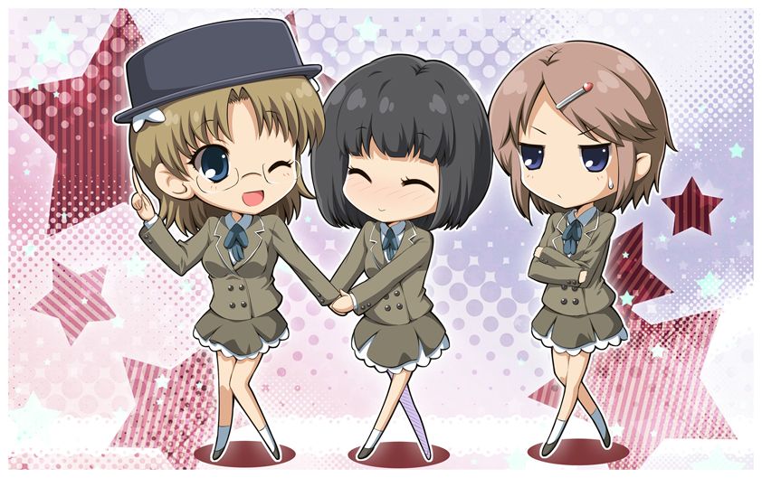 ogasawara nana, amatoya nari, and yamase chihaya (corpse party) drawn by isumi_(i-spixi)