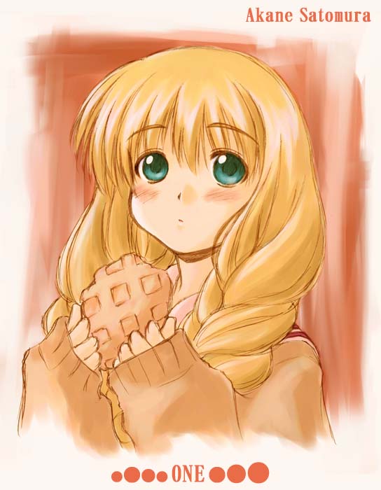 satomura akane (one - kagayaku kisetsu e) drawn by hirasaka_makoto