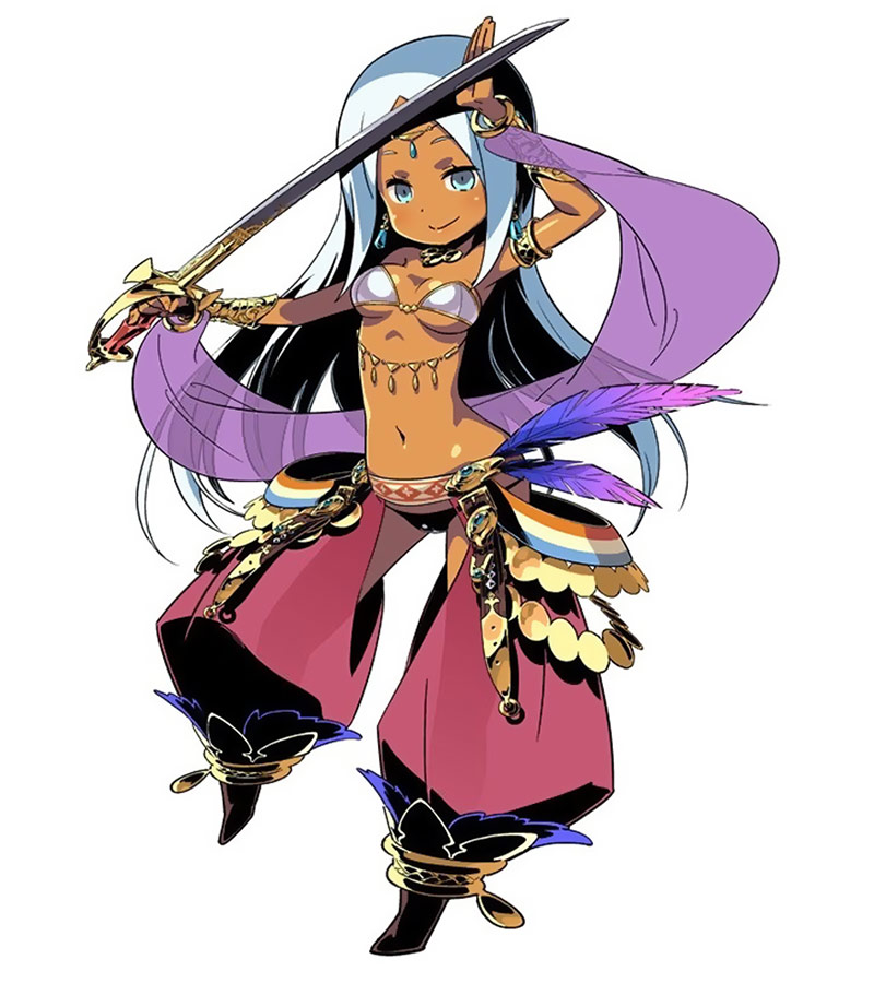 dancer and dancer 4 (sekaiju no meikyuu and 1 more) drawn by himukai_yuuji