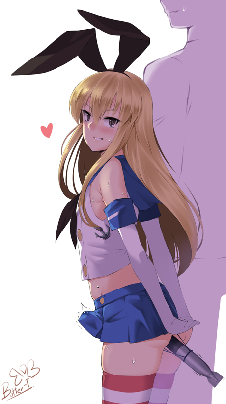 admiral, shimakaze, and shimakaze-kun (kantai collection) drawn by butter-t