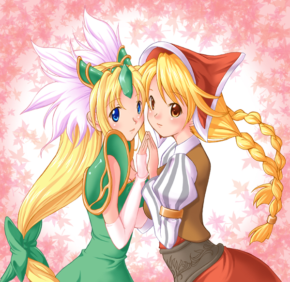riesz and cordelia (seiken densetsu and 3 more) drawn by oohiro_saki