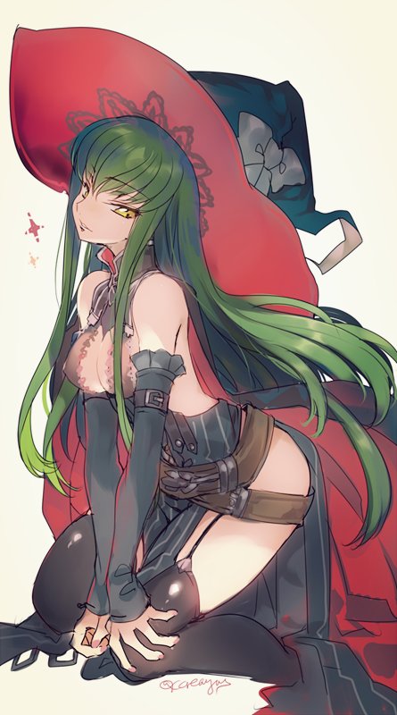 c.c. and magisa (granblue fantasy and 1 more) drawn by creayus