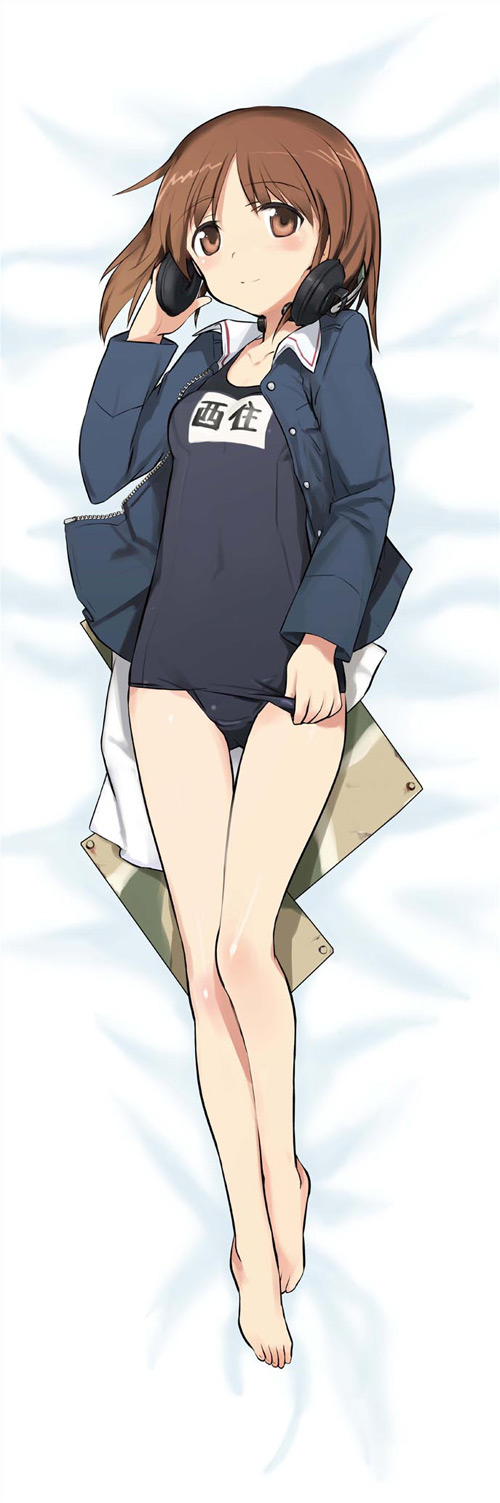 nishizumi miho (girls und panzer) drawn by shimada_fumikane