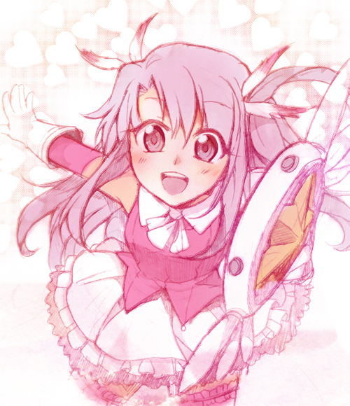 illyasviel von einzbern, prisma illya, and magical ruby (fate and 1 more) drawn by arisu_shiria