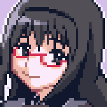 akemi homura (mahou shoujo madoka magica) drawn by borozame