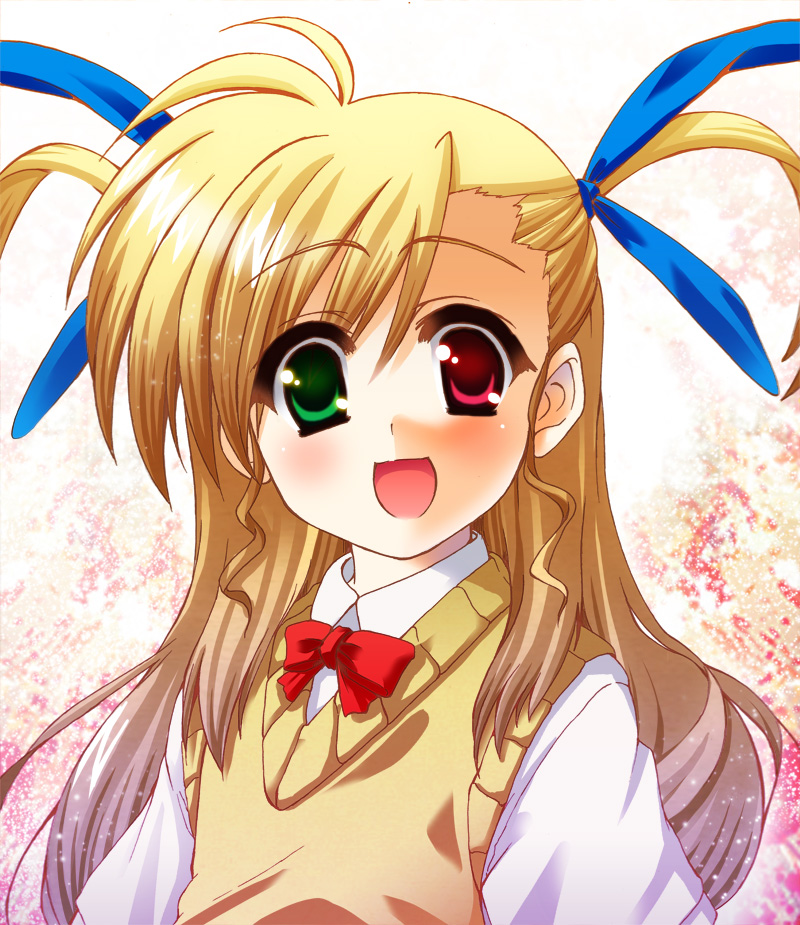 vivio (lyrical nanoha and 1 more) drawn by nanohana_kohina