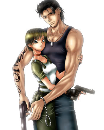 rebecca chambers and billy coen (resident evil and 1 more)