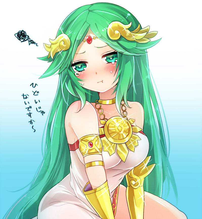 palutena (kid icarus and 1 more) drawn by fukurahagi_uomaru