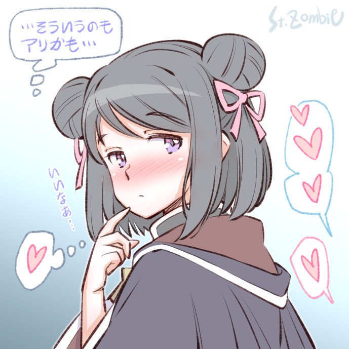 kuroe (mahou shoujo madoka magica and 1 more) drawn by studiozombie