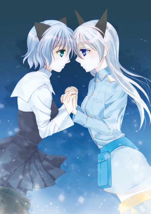 sanya v. litvyak and eila ilmatar juutilainen (world witches series and 1 more) drawn by hitomi_karera