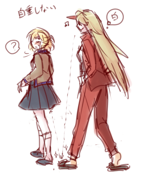 mizuhashi parsee and hoshiguma yuugi (touhou) drawn by re_ghotion