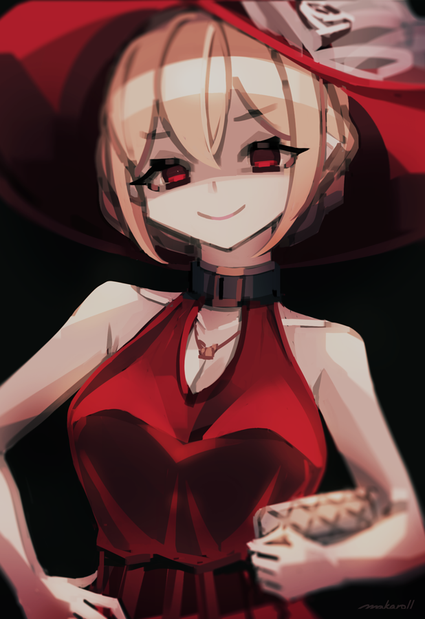 nishikigi chisato (lycoris recoil) drawn by makaroll