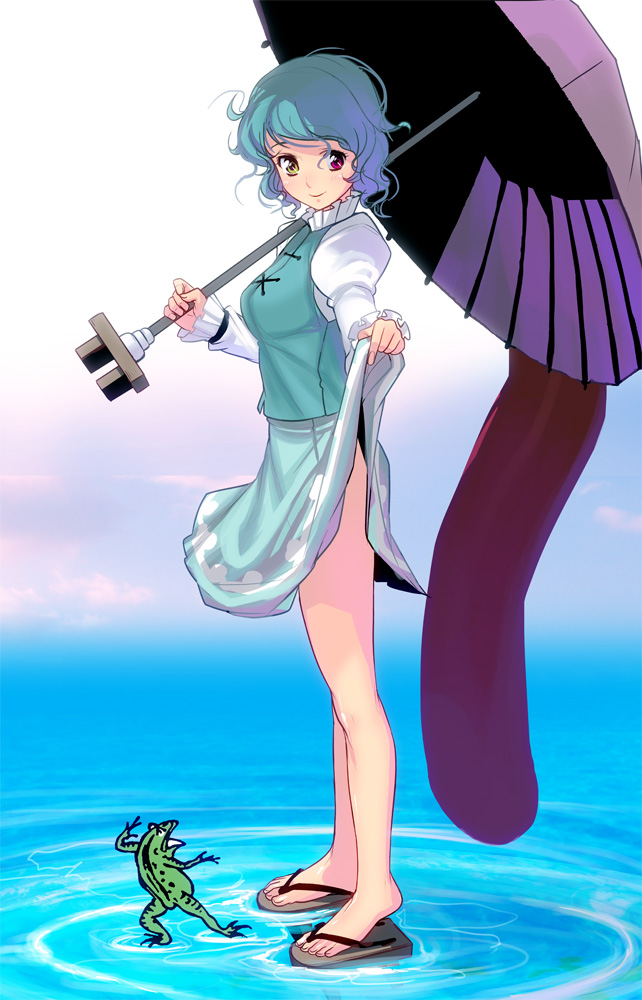 tatara kogasa (touhou and 1 more) drawn by kouno_(masao)