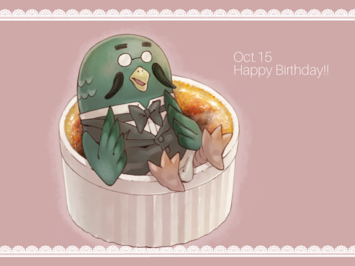 brewster (animal crossing) drawn by tsutsuji_(hello_x_2)
