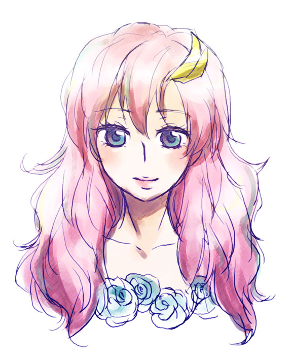 lacus clyne (gundam and 2 more) drawn by mariko_(sorbet)