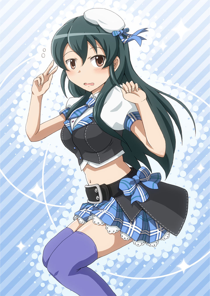 ohishi izumi (idolmaster and 1 more) drawn by yoshiwo_(kanikama)