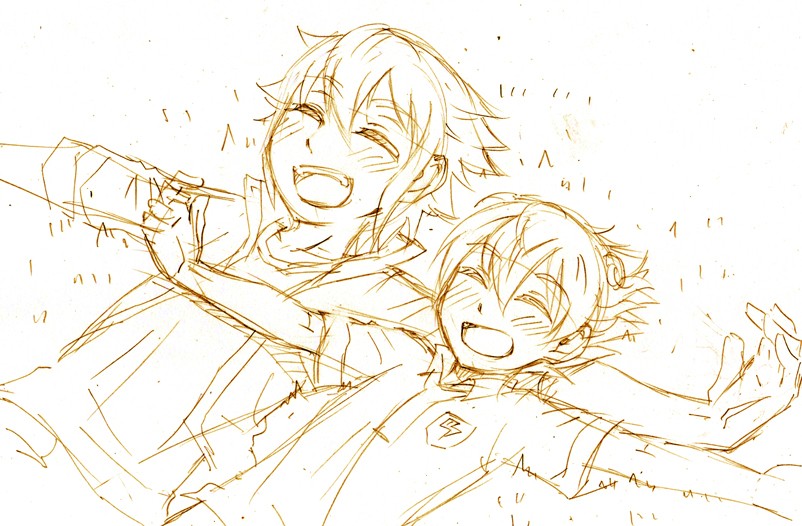 matsukaze tenma (inazuma eleven and 1 more) drawn by cr72