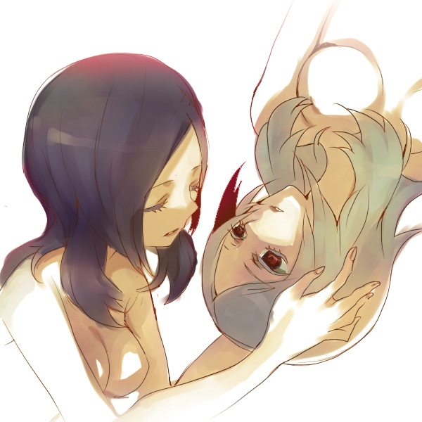 higashi setsuna and eas (precure and 1 more) drawn by gm
