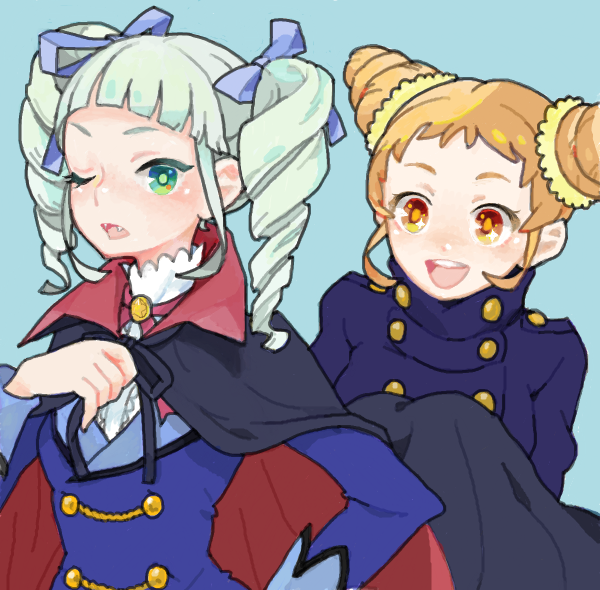 todo yurika and arisugawa otome (aikatsu!) drawn by kaworu