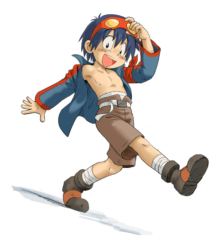 simon (tengen toppa gurren lagann) drawn by mitsui_jun