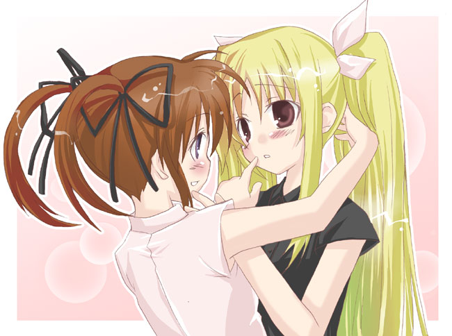 fate testarossa and takamachi nanoha (lyrical nanoha and 1 more)