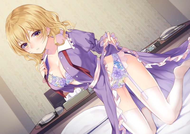 maribel hearn (touhou) drawn by kaede_(mmkeyy)