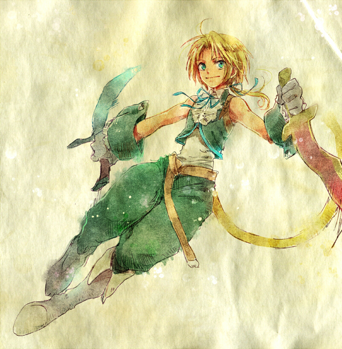zidane tribal (final fantasy and 1 more) drawn by takanamushi