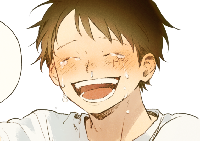 monkey d. luffy (one piece) drawn by gohan_ooo