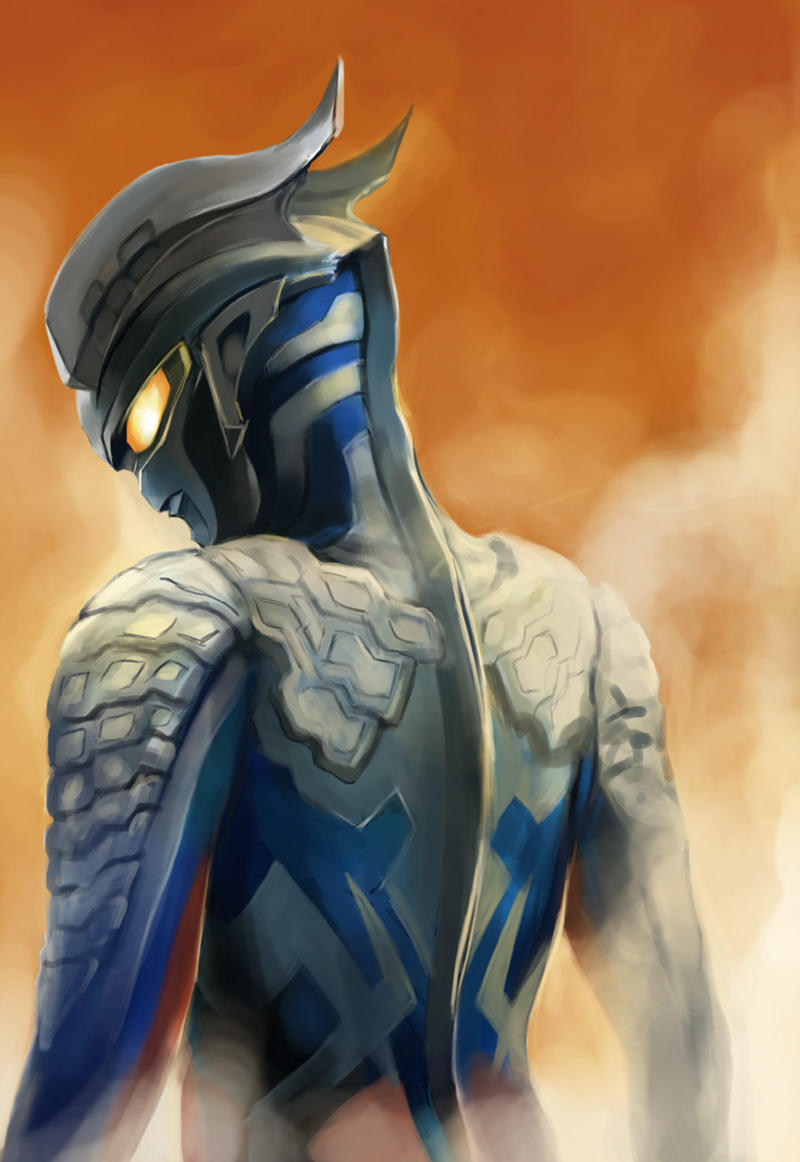ultraman zero (ultra series and 1 more) drawn by matchin