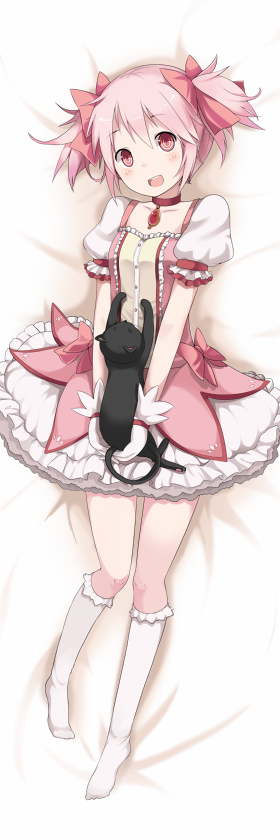 kaname madoka and amy (mahou shoujo madoka magica) drawn by somnium