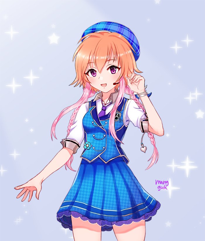 ninomiya asuka (idolmaster and 2 more) drawn by mang_guk