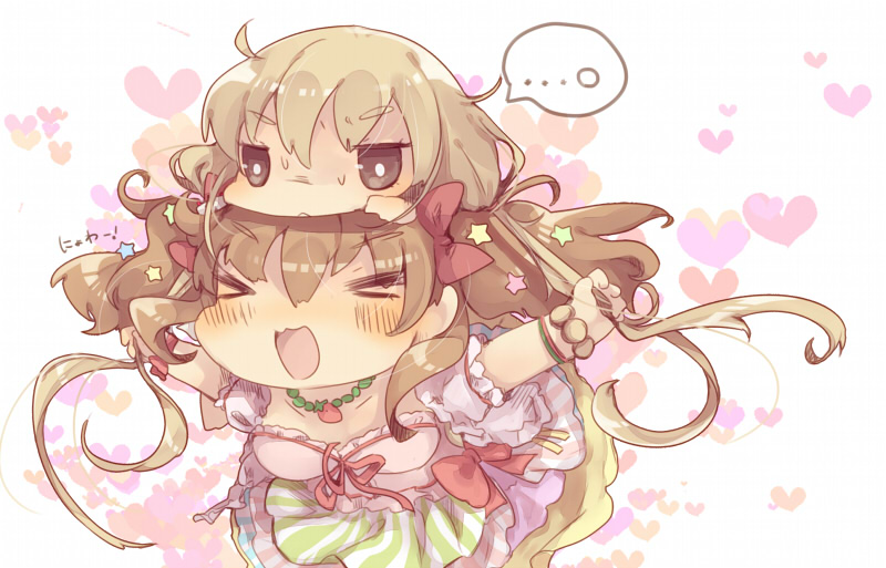 futaba anzu and moroboshi kirari (idolmaster and 1 more) drawn by masirosu