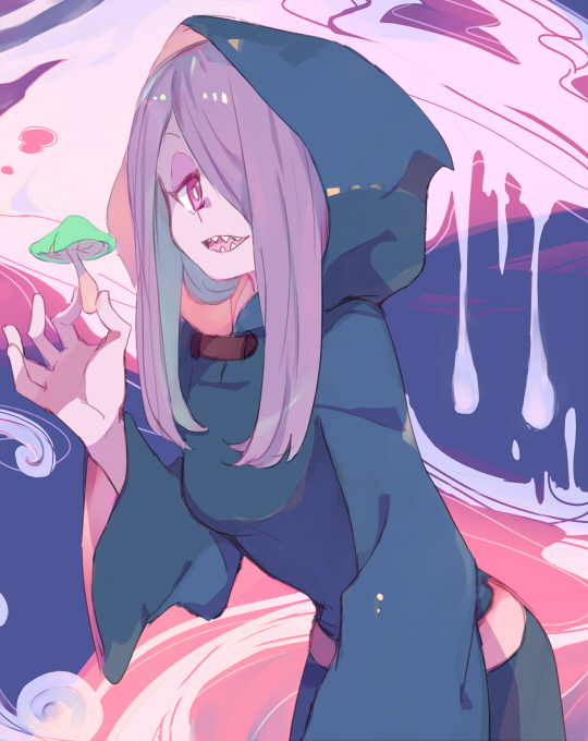 sucy manbavaran (little witch academia) drawn by sou_(tuhut)