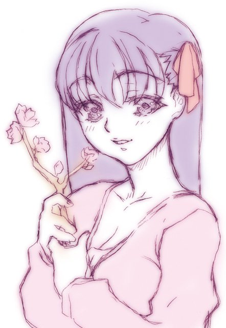 matou sakura (fate and 1 more) drawn by urabe_katsuto