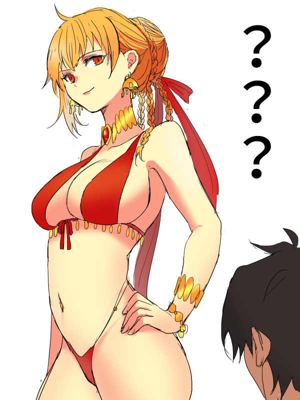 fujimaru ritsuka and gilgamesh (fate and 1 more) drawn by shiba44469