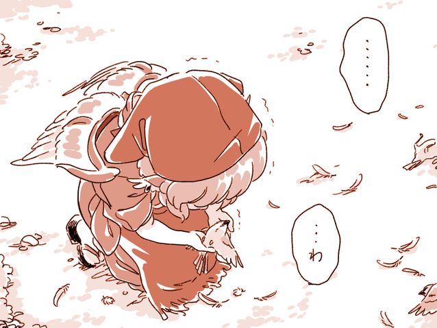 mystia lorelei and okamisty (touhou and 1 more) drawn by mitsumoto_jouji