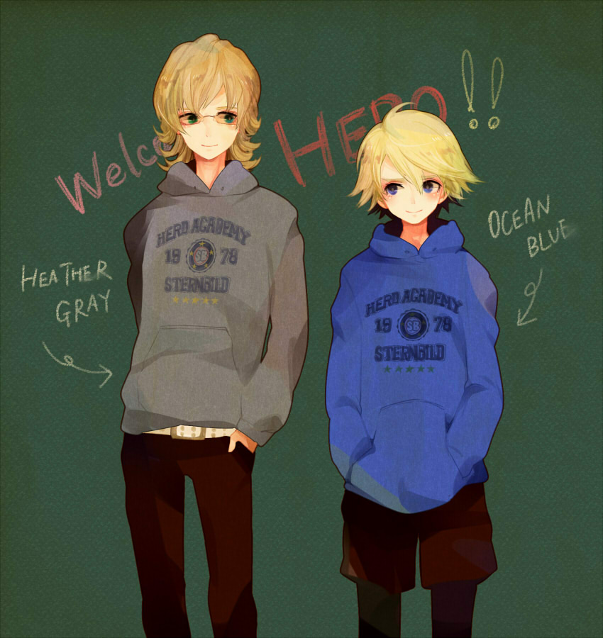 barnaby brooks jr. and ivan karelin (tiger & bunny) drawn by poco24